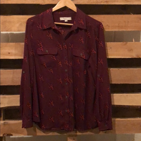 LOFT Tops - Loft utility blouse